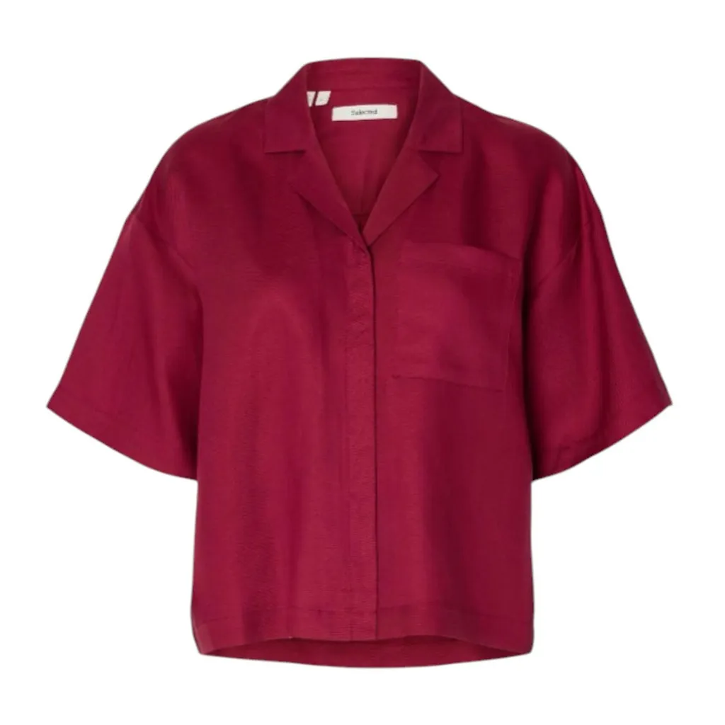 Boxy Short-Sleeve Shirt