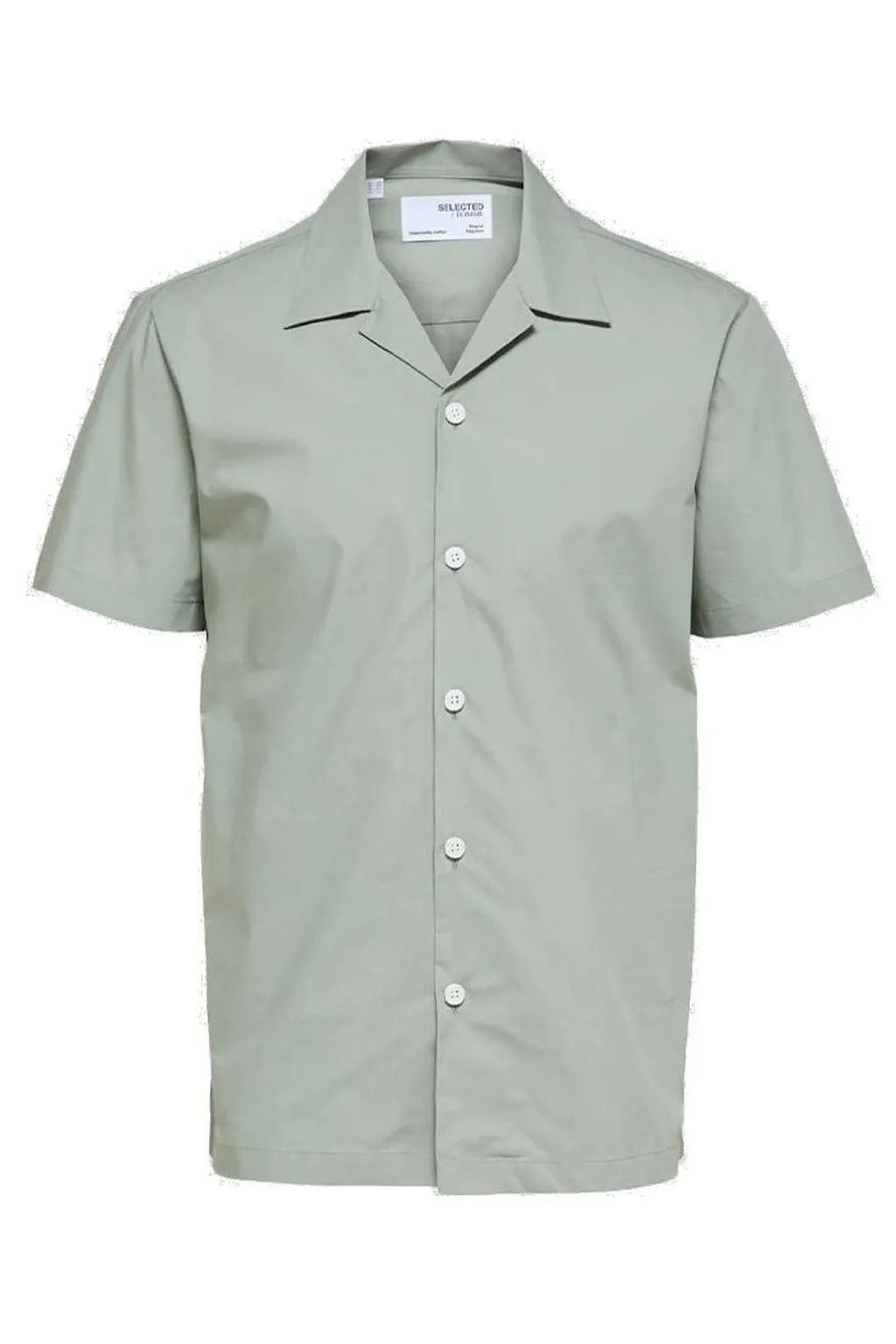 Selected Short Sleeve Buttoned Shirt