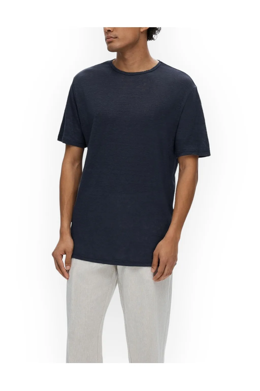 Selected Short Sleeve Crewneck T-Shirt
