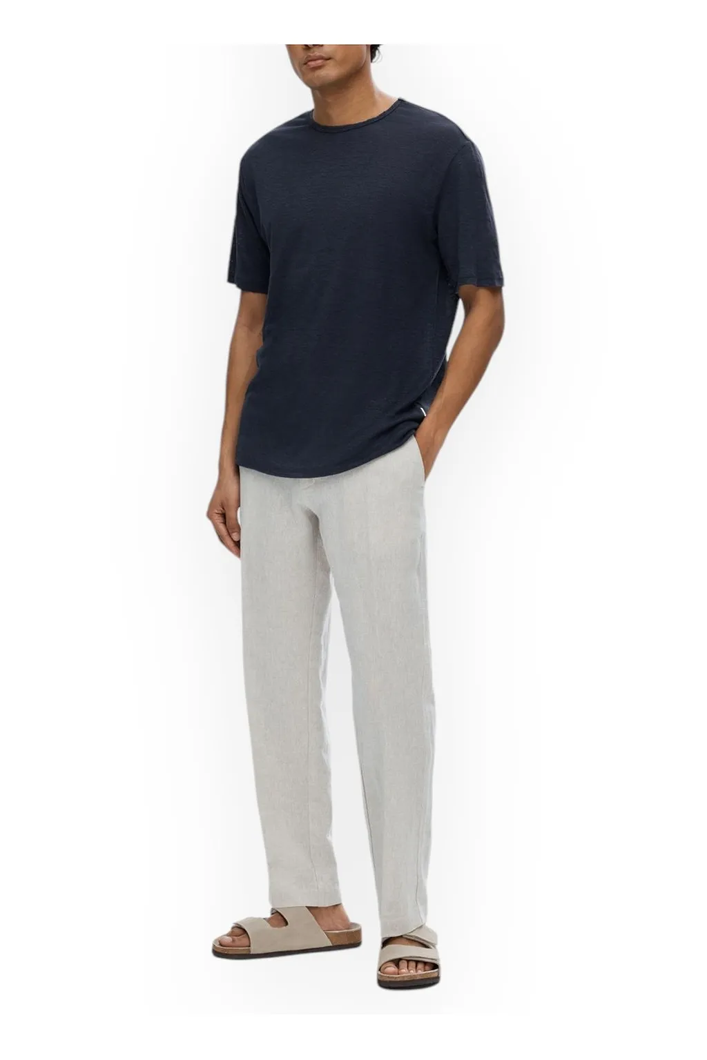 Selected Short Sleeve Crewneck T-Shirt