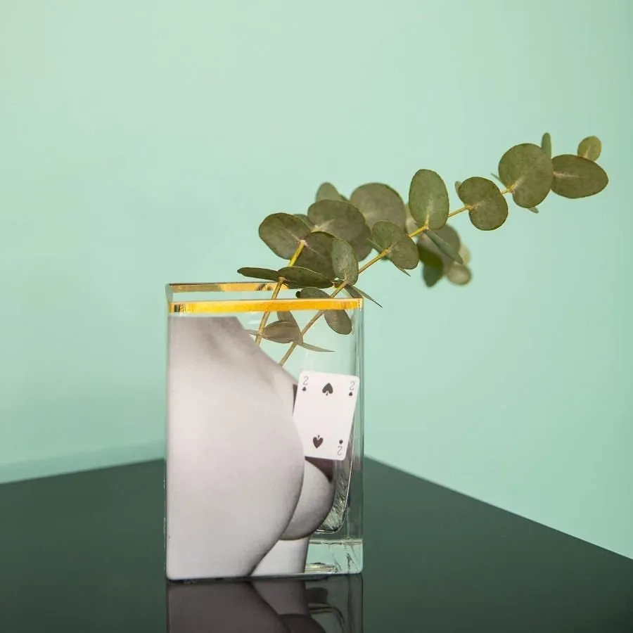 Two Of Spades Vase