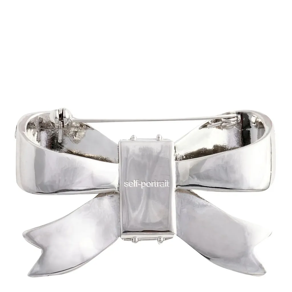 Bijoux Crystal Bow Brooch