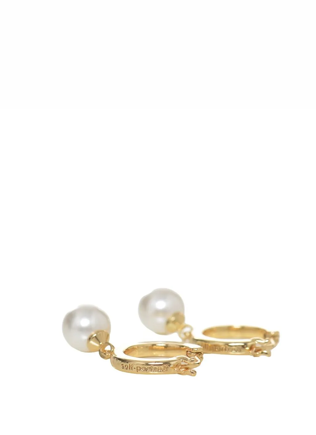 Self-Portrait Embellished Drop Earrings