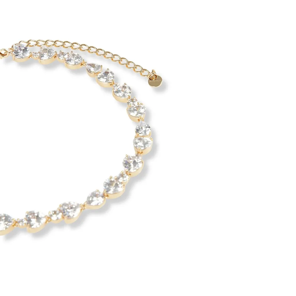 Self-Portrait Embellished Chain Necklace