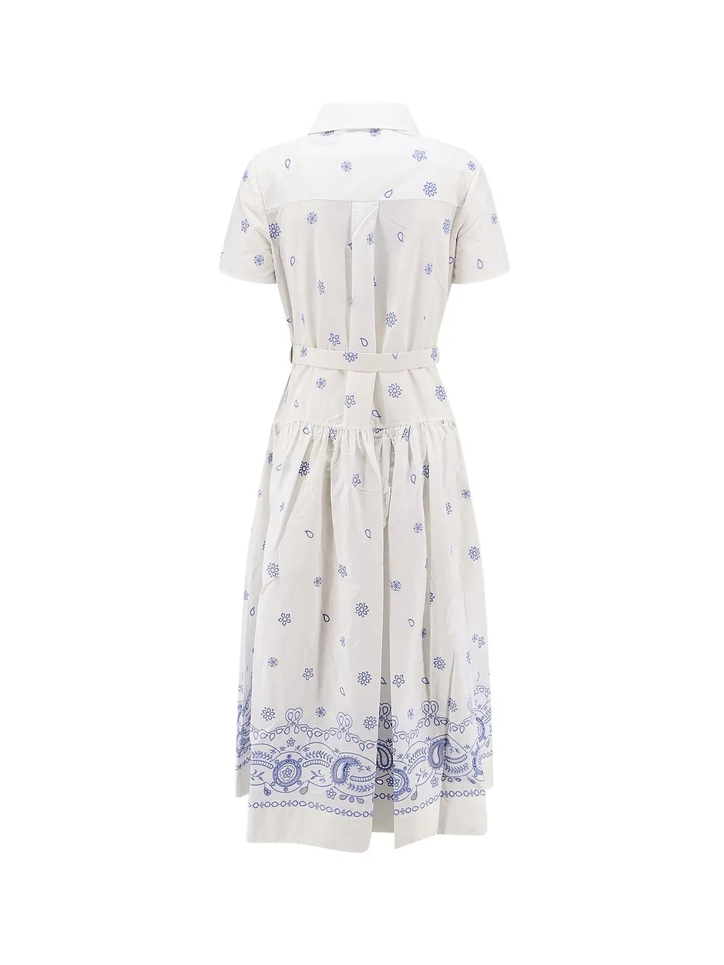 Self-Portrait Embroidered Midi Dress