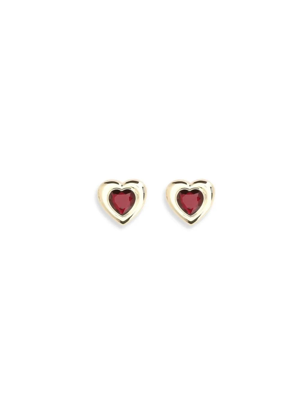 Self-Portrait Heart Shaped Earrings