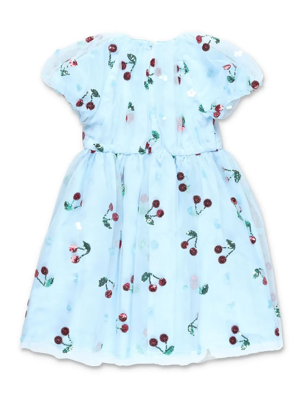 Cherry Sequin Tulle Dress