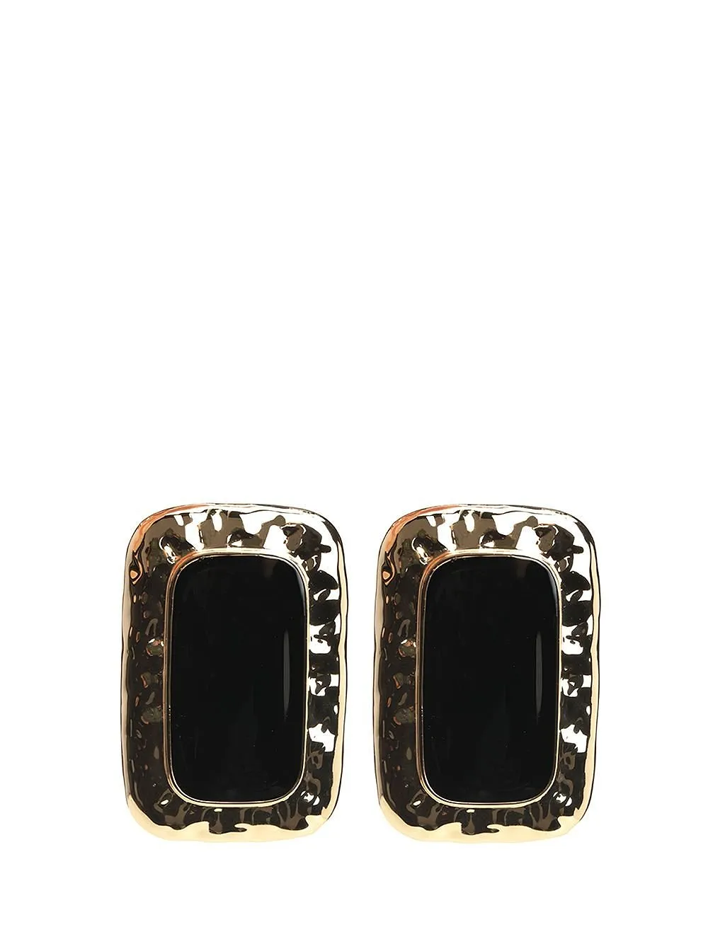 Self-Portrait Large Mottled Earrings