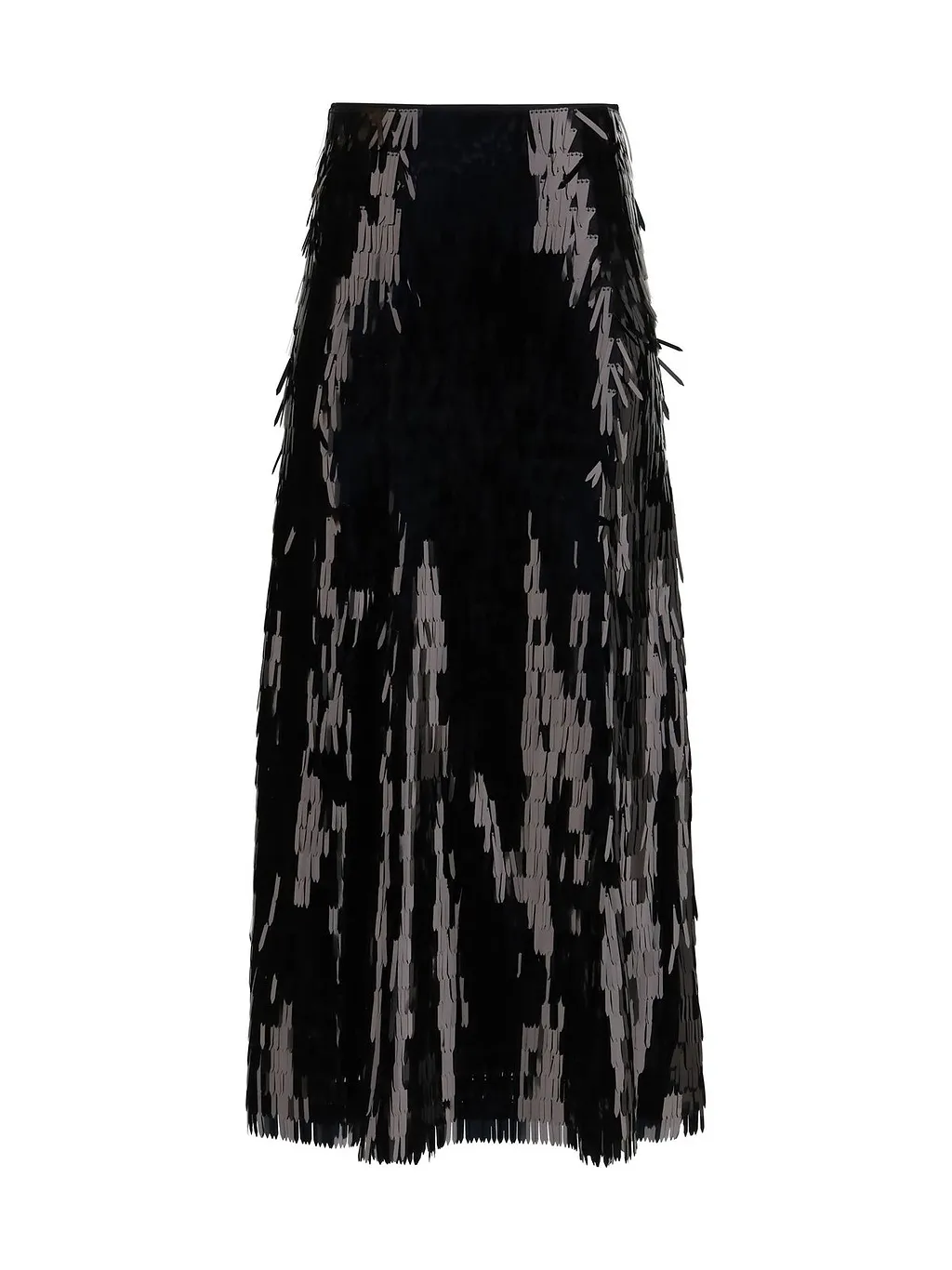 Self-Portrait Sequin Midi Skirt