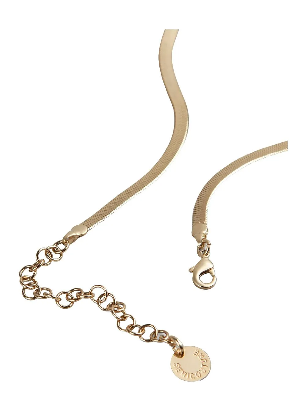Semi Couture Flat Necklace