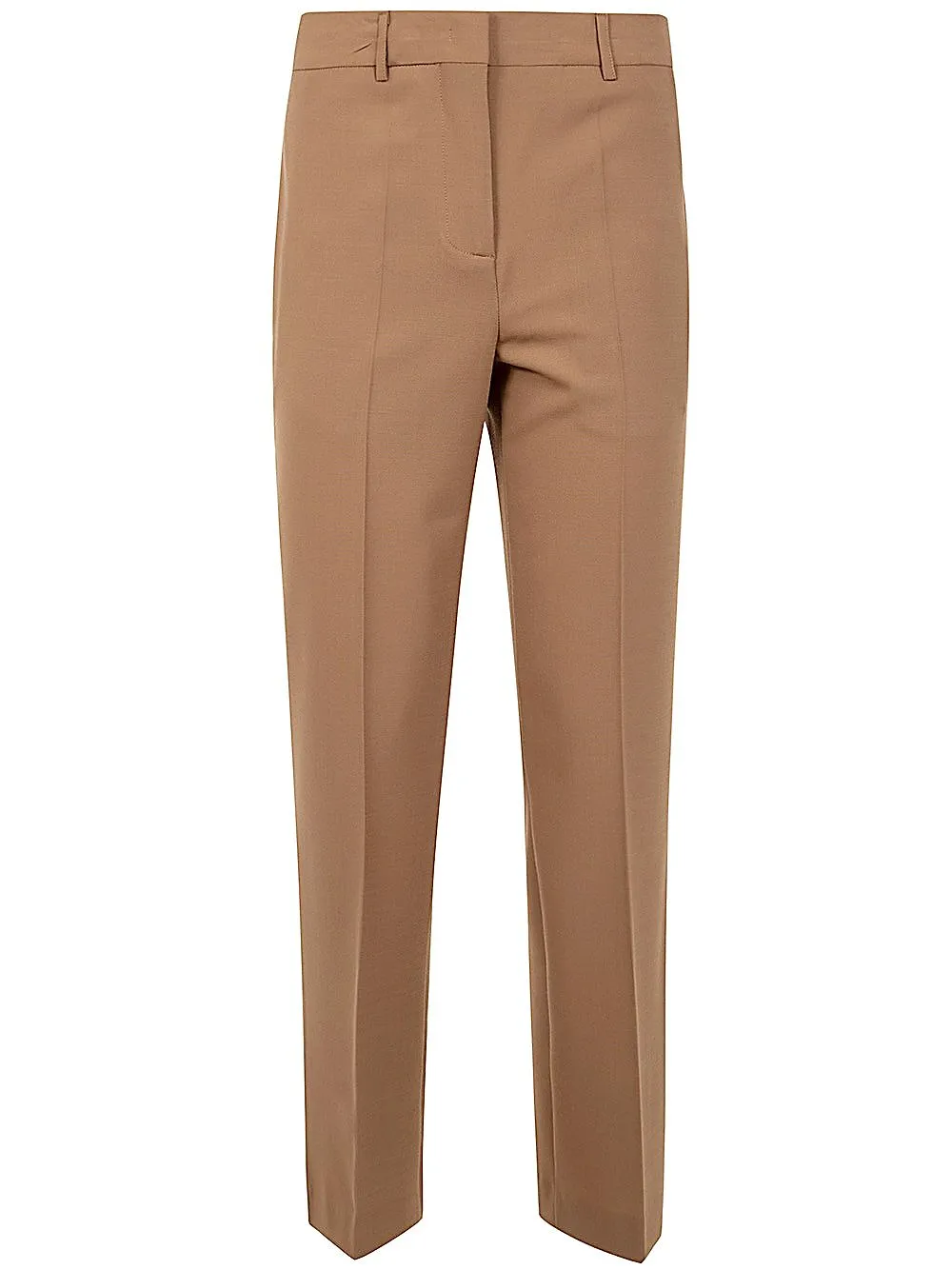 Slim-Leg Tailored Cropped Trousers