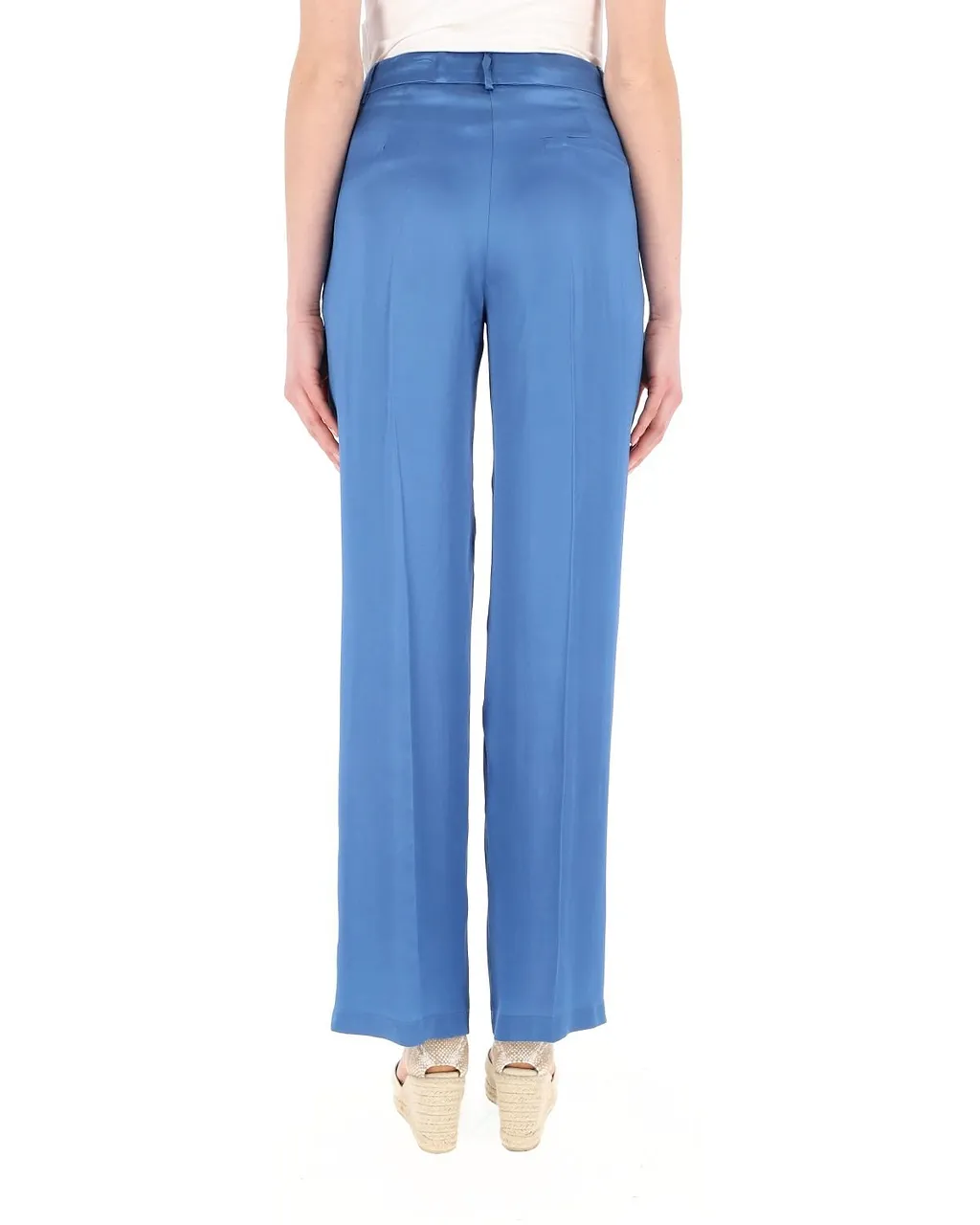 Semicouture Tailored Wide-Leg Pants