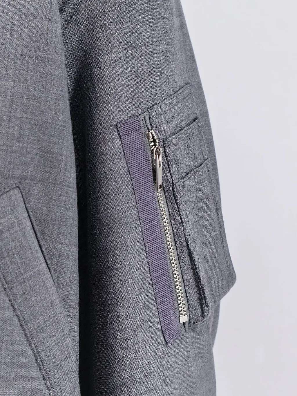 Semicouture Zip Pocket Bomber Jacket