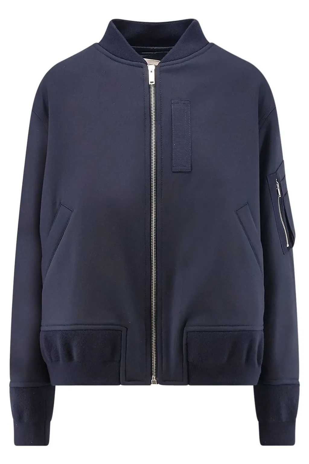 Zip Pocket Bomber Jacket