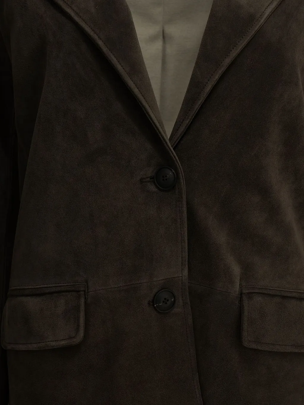 Semper Padded Suede Coat