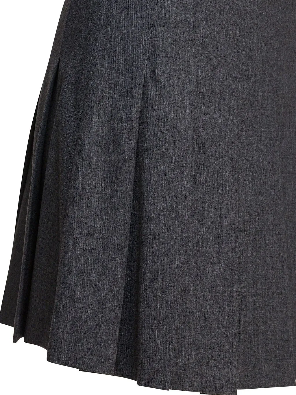 Pleated Mini Skirt