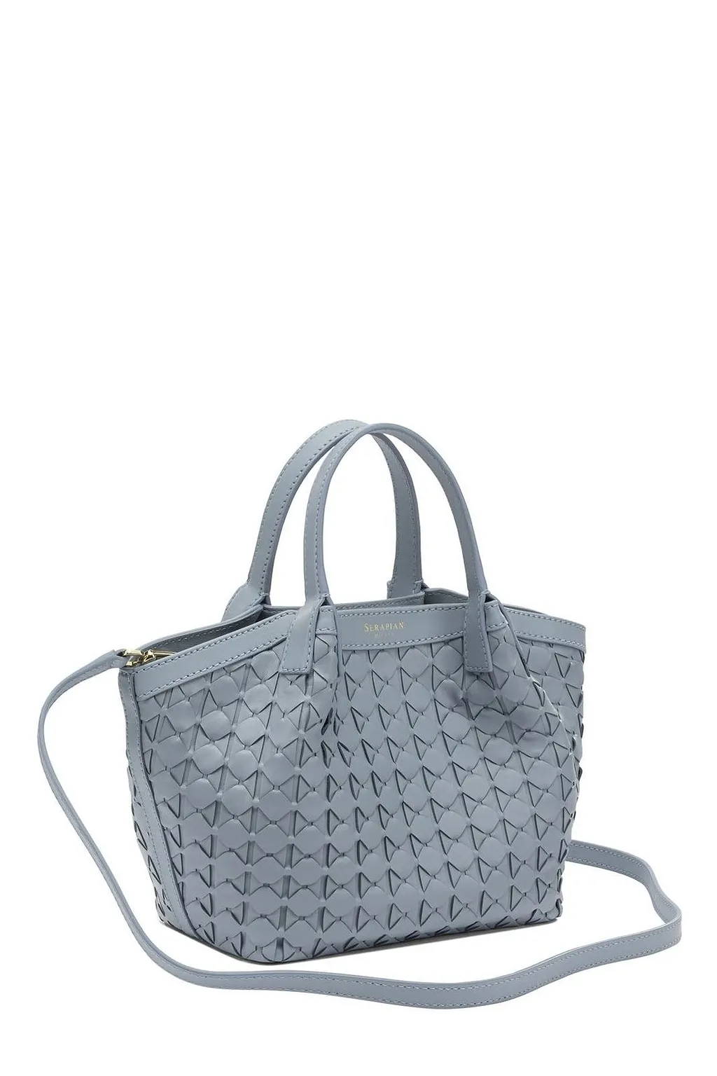 Serapian Mini Secret Mosaico Top Handle Bag