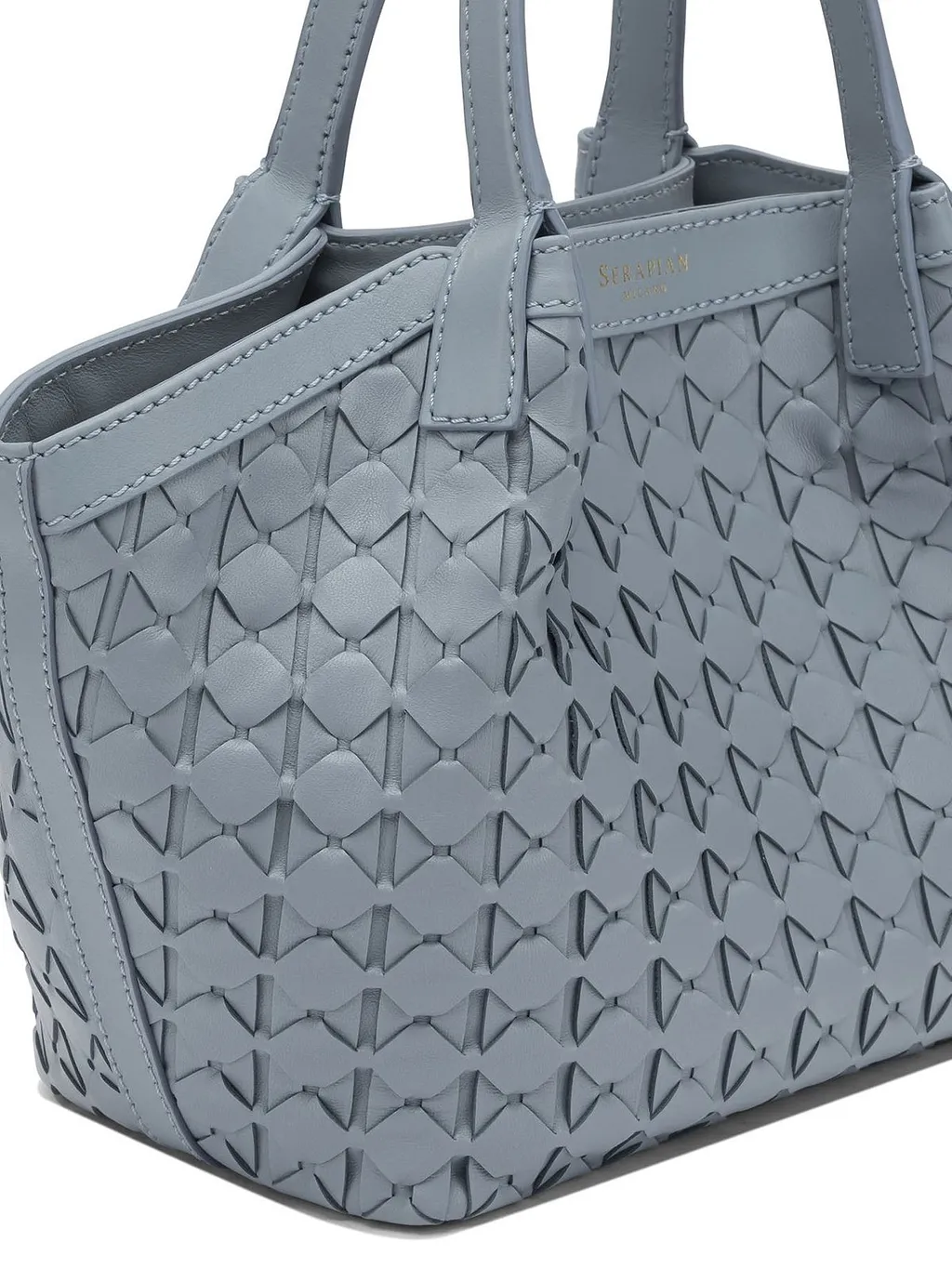 Serapian Mini Secret Mosaico Top Handle Bag