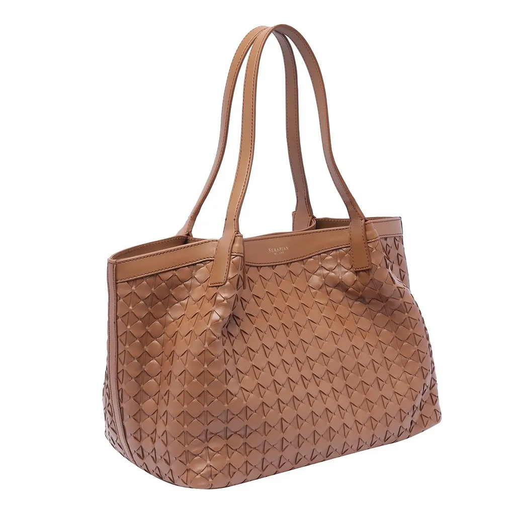 Serapian Small Secret Top Handle Bag