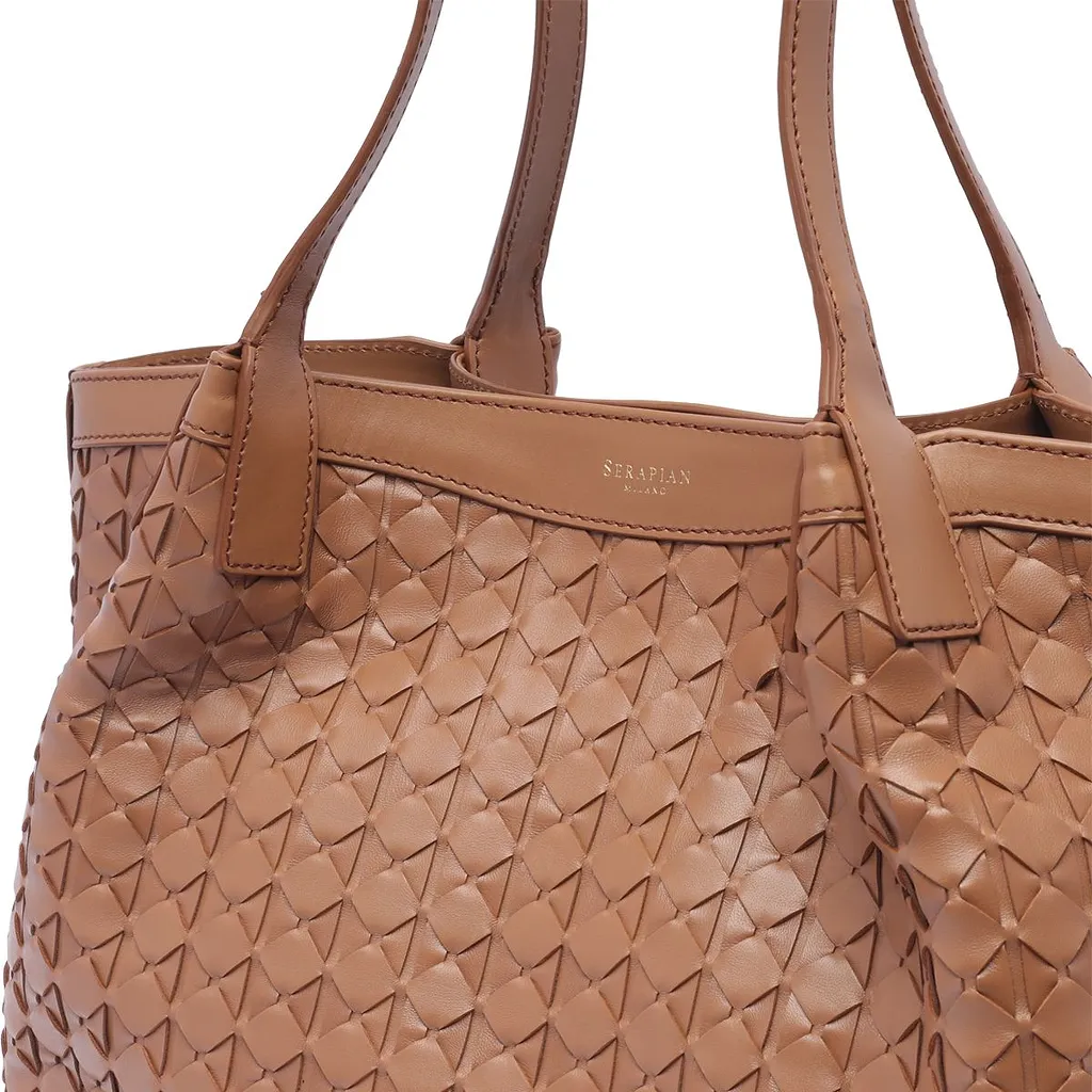Serapian Small Secret Top Handle Bag