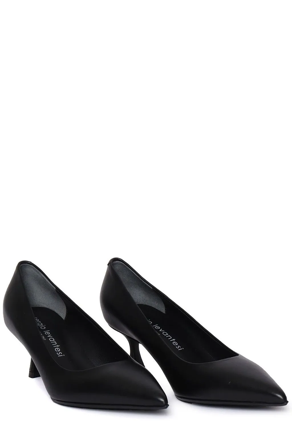 Sergio Levantesi Pointed Toe Slip-On Pumps