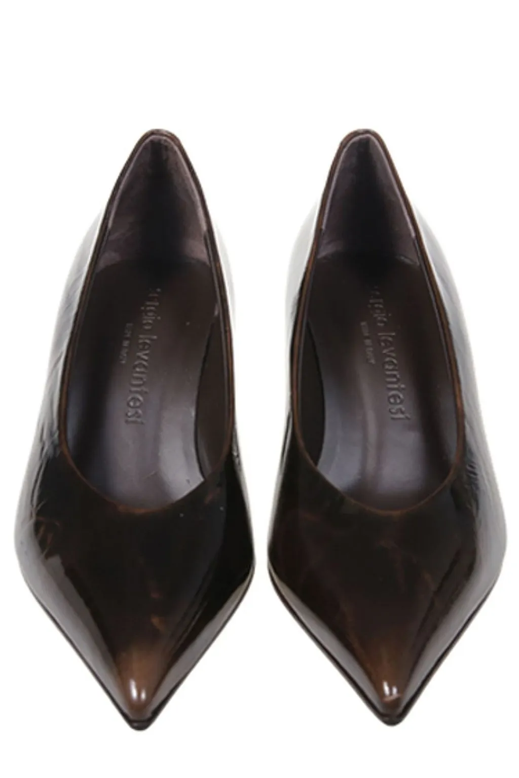 Sergio Levantesi Beatrix 67 Pointed Heeled Pumps