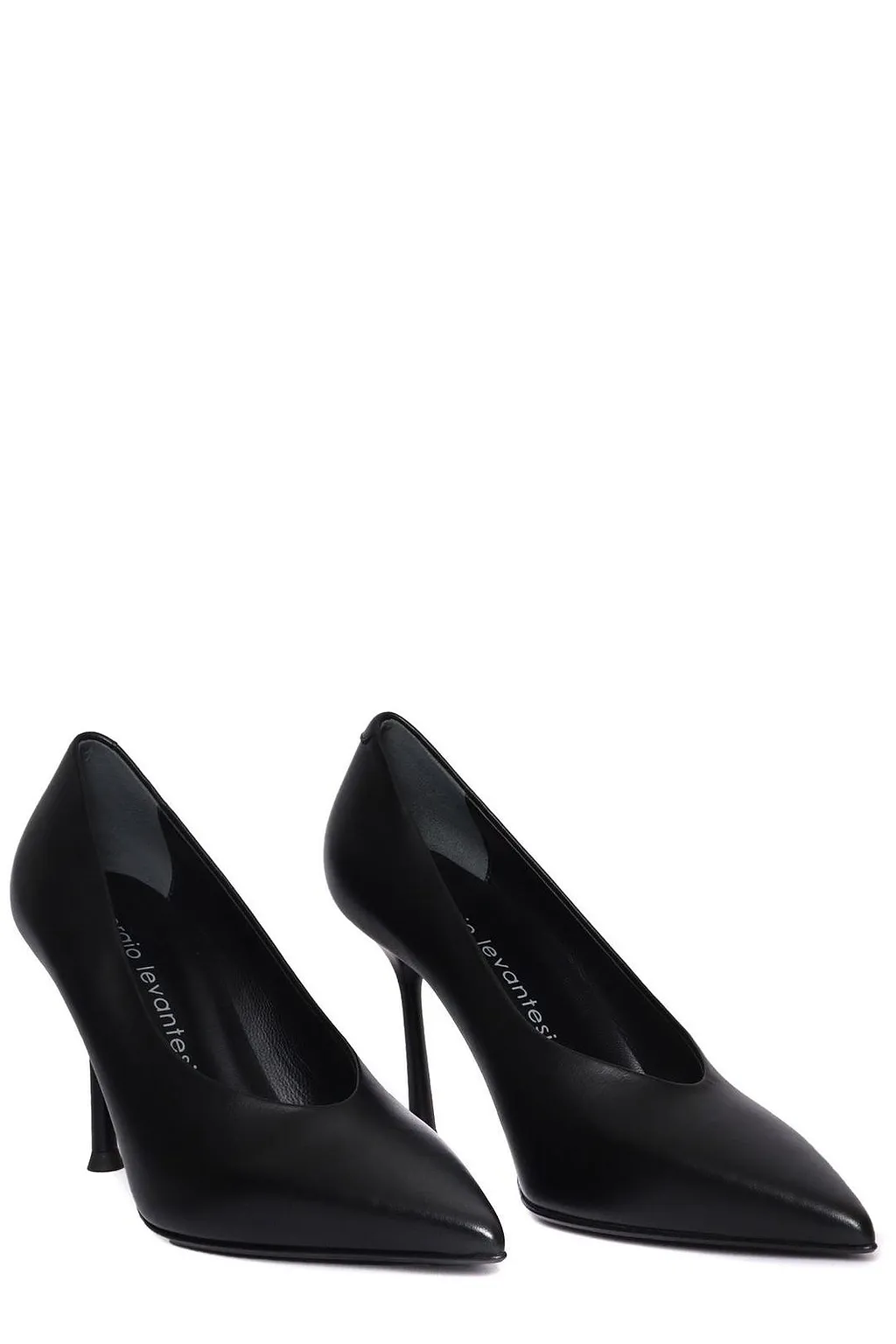 Sergio Levantesi Stiletto Heel Slip-On Pumps
