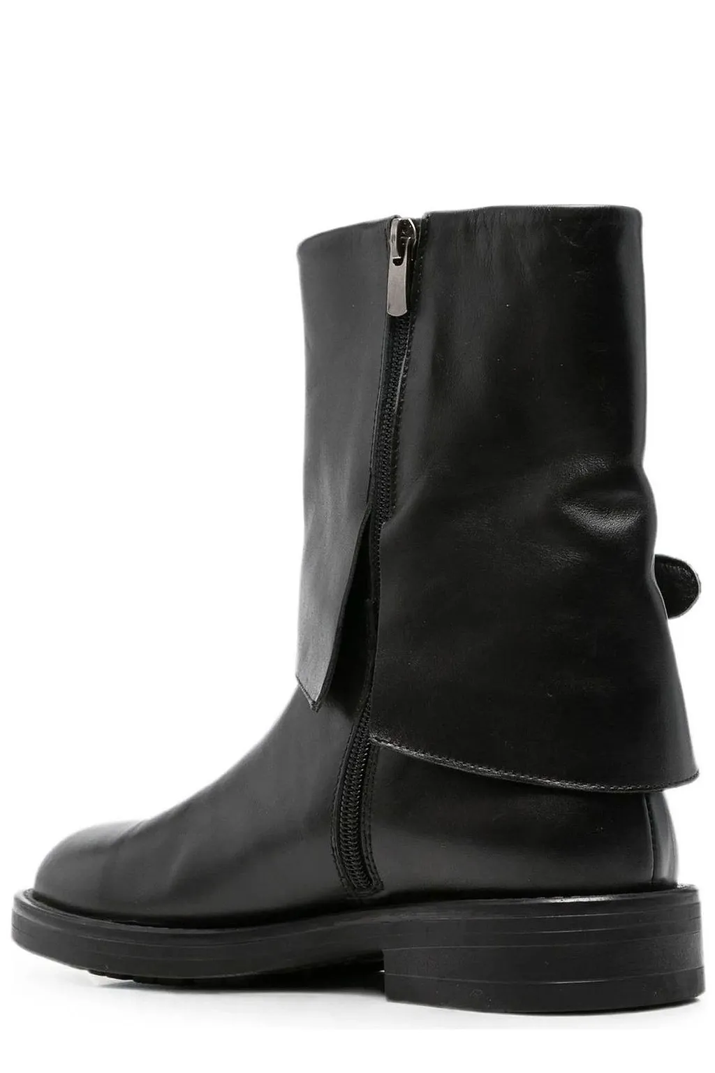 Sergio Moretti Buckle Ankle Boots
