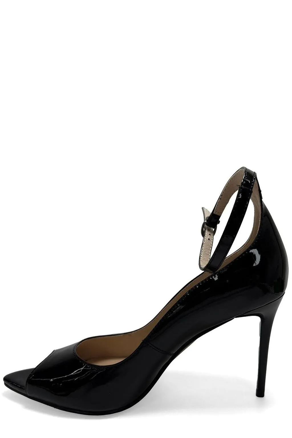 Sergio Moretti Ankle-Strap Peep-Toe Heeled Sandals