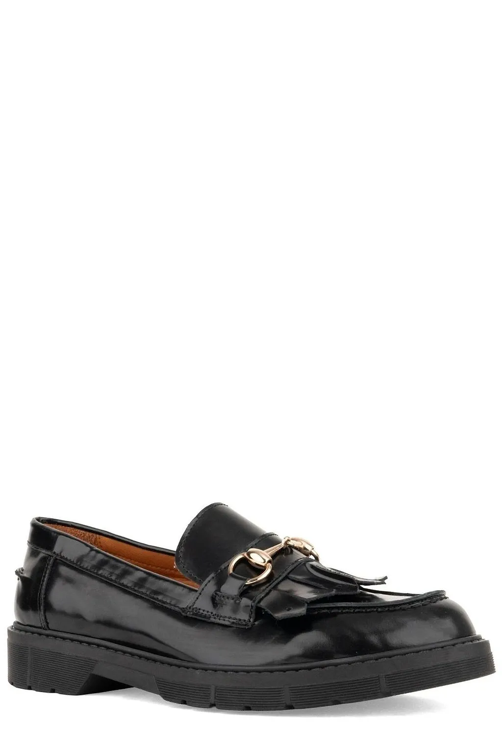Sergio Moretti Chain Detail Loafers