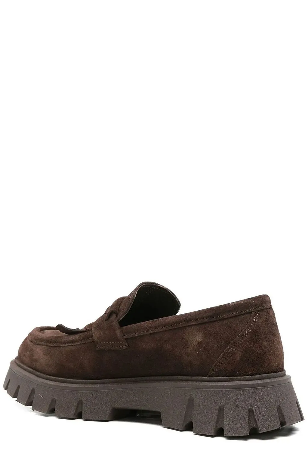 Sergio Moretti Chunky Sole Flat Shoes