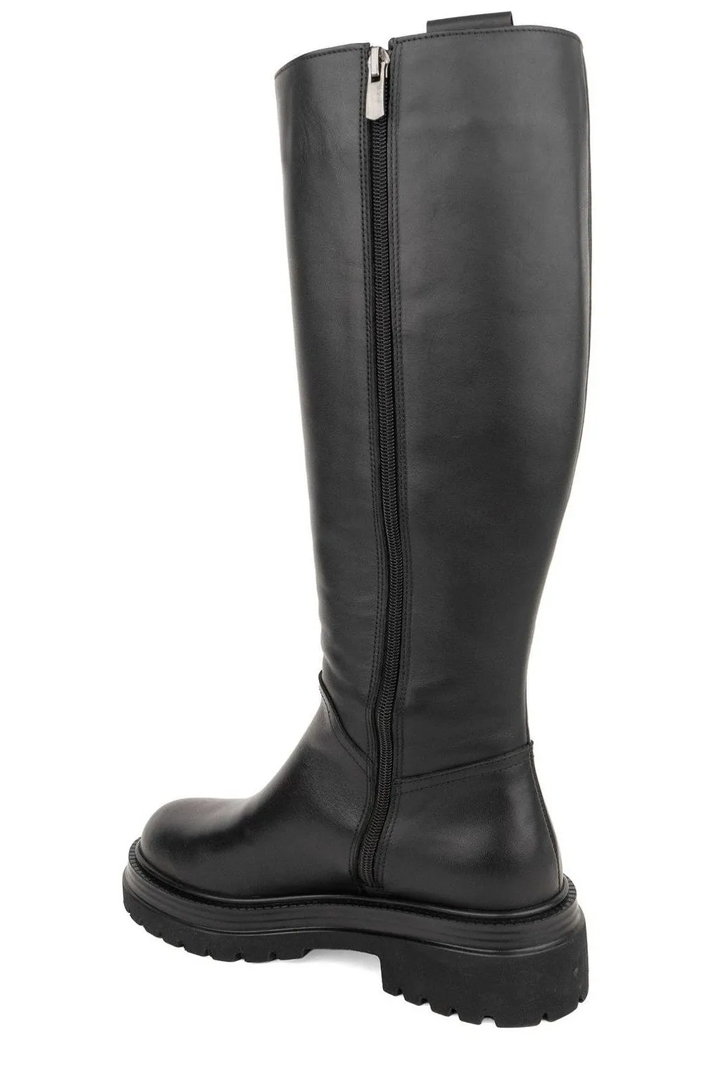 Sergio Moretti Chunky-Sole Knee-High Boots