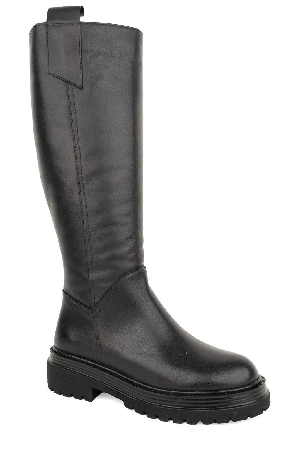 Sergio Moretti Chunky-Sole Knee-High Boots
