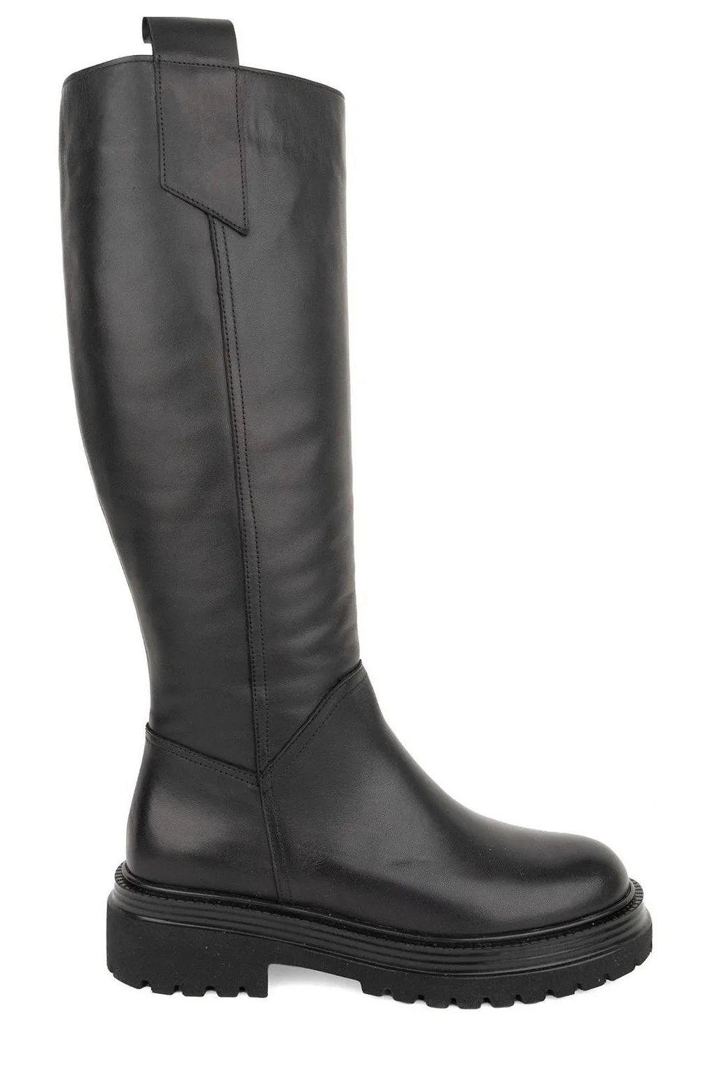 Sergio Moretti Chunky-Sole Knee-High Boots