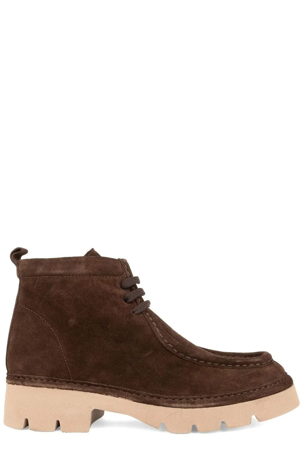 Sergio Moretti Lug-Sole Ankle Boots