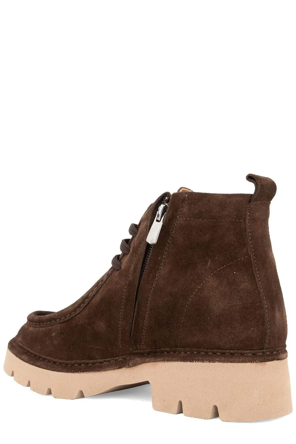Sergio Moretti Lug-Sole Ankle Boots