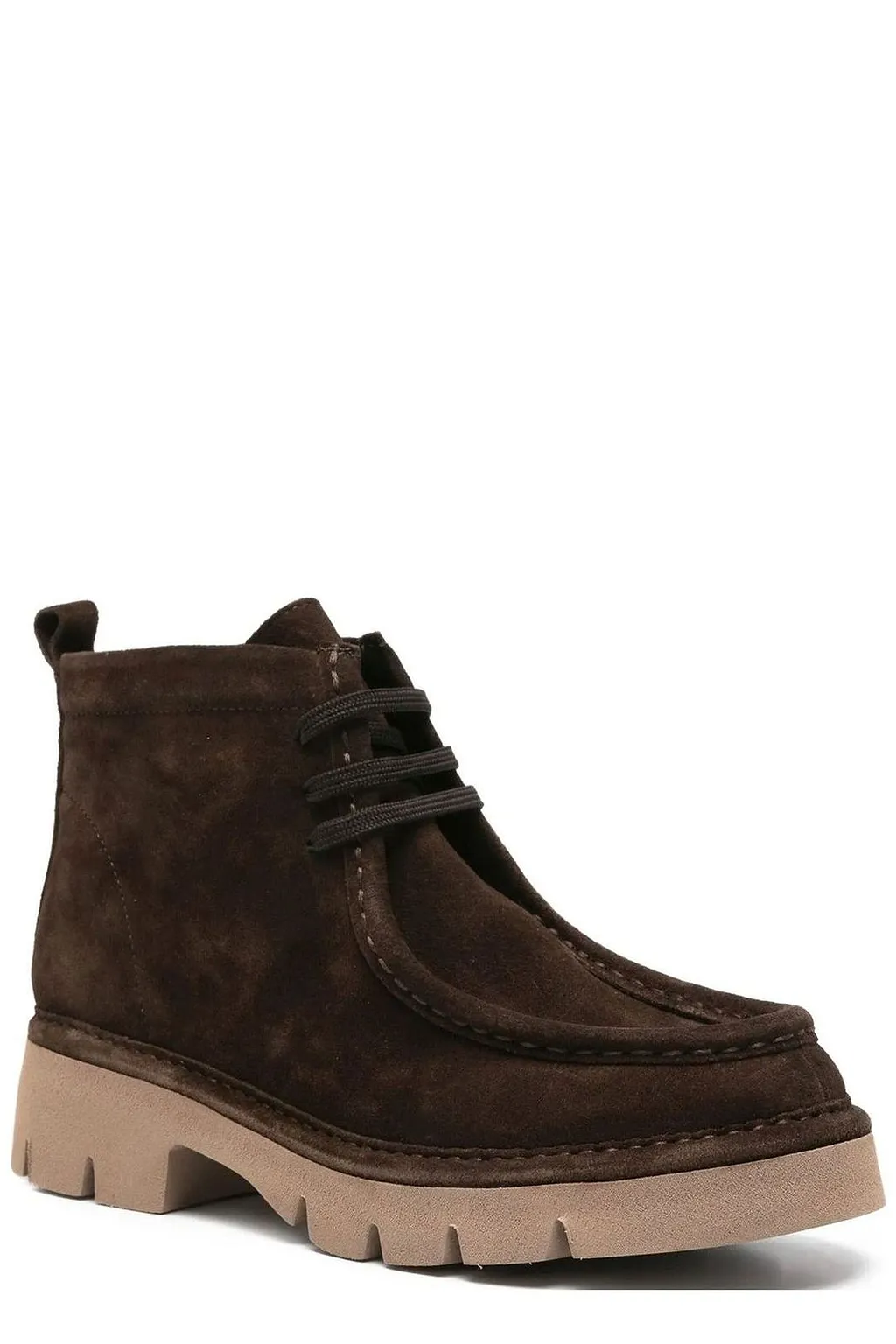 Sergio Moretti Lace-Up Ankle Boots