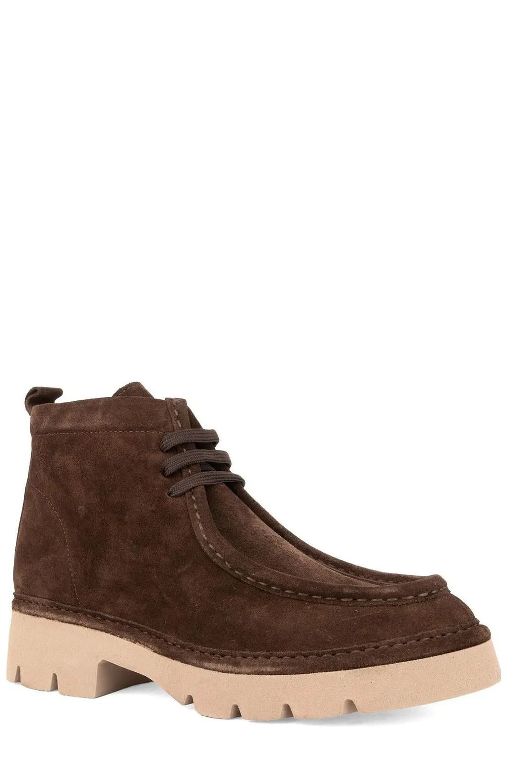 Sergio Moretti Lug-Sole Ankle Boots