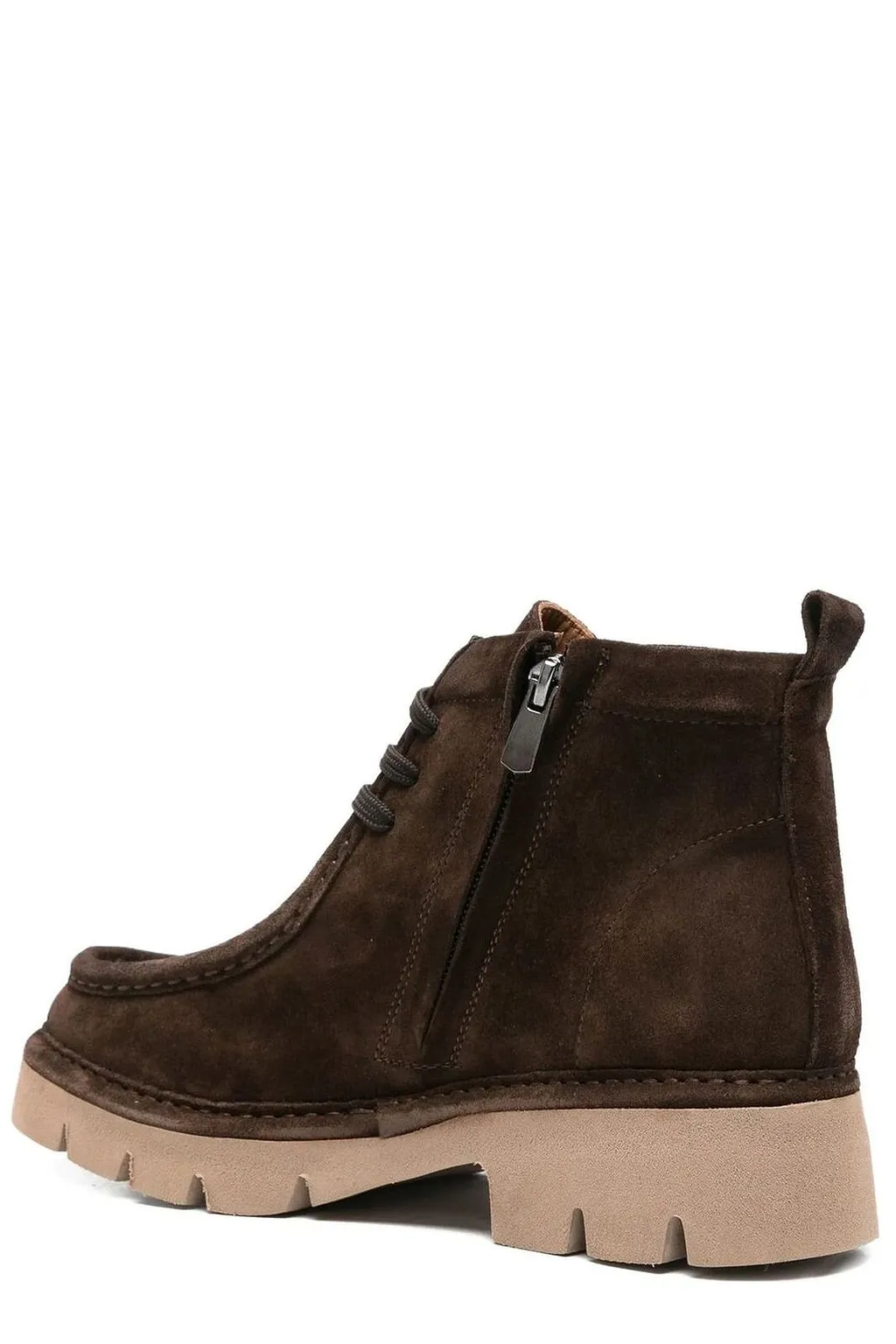 Sergio Moretti Lace-Up Ankle Boots
