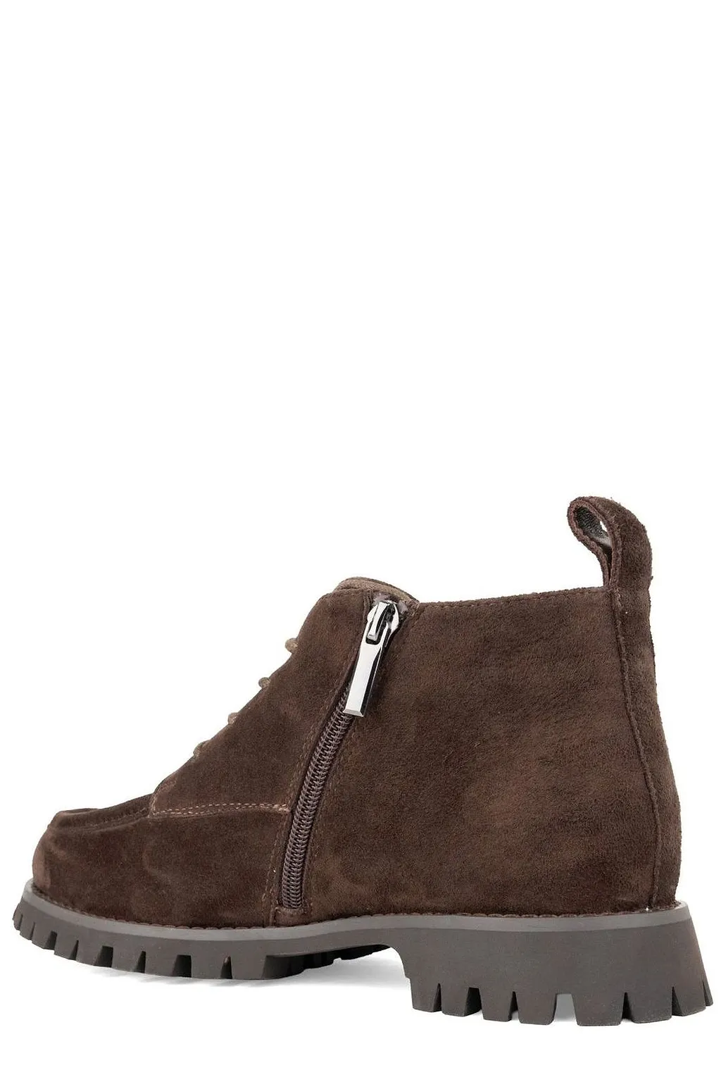 Sergio Moretti Lug-Sole Ankle Boots