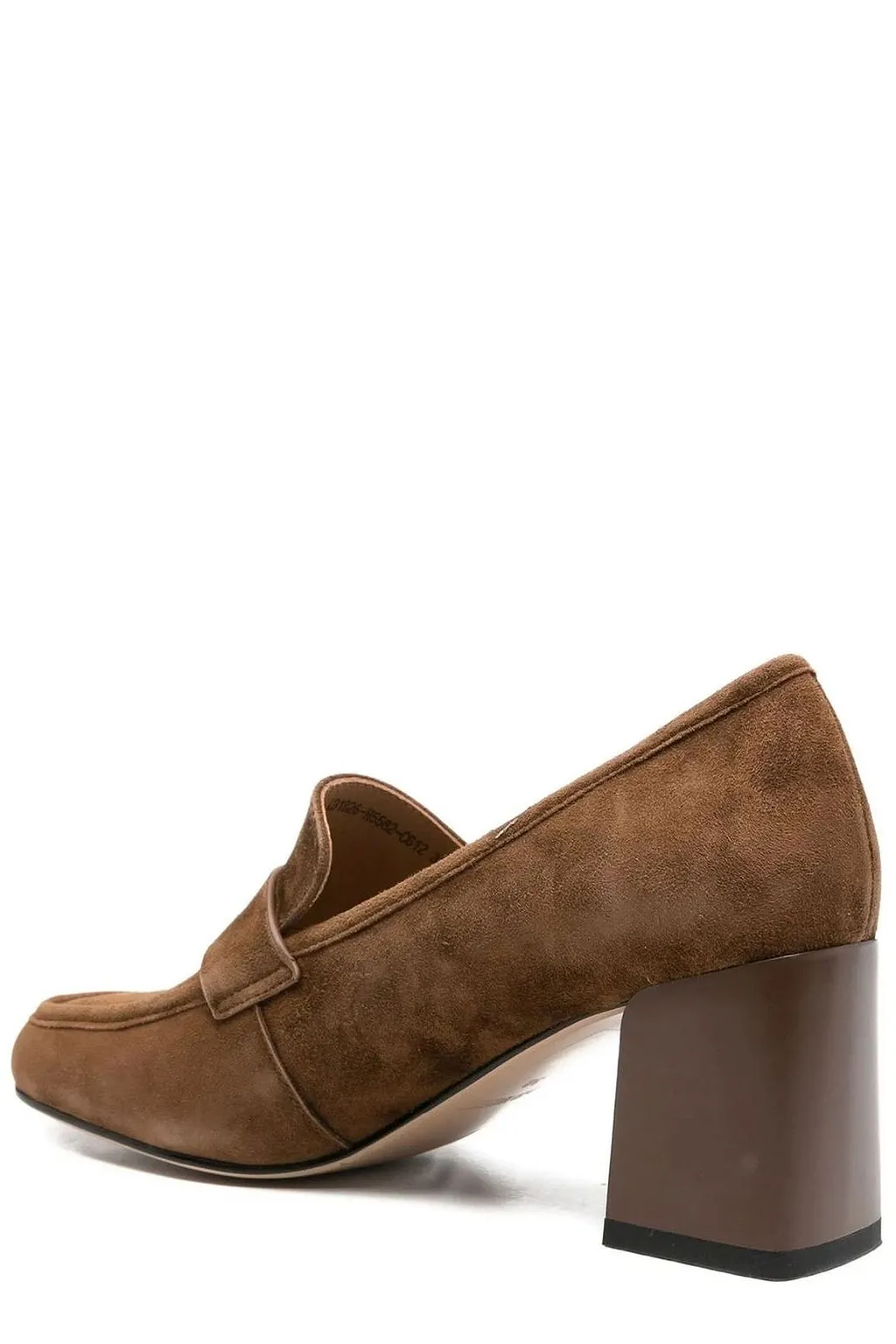 Sergio Moretti Penny-Strap Block Heeled Pumps
