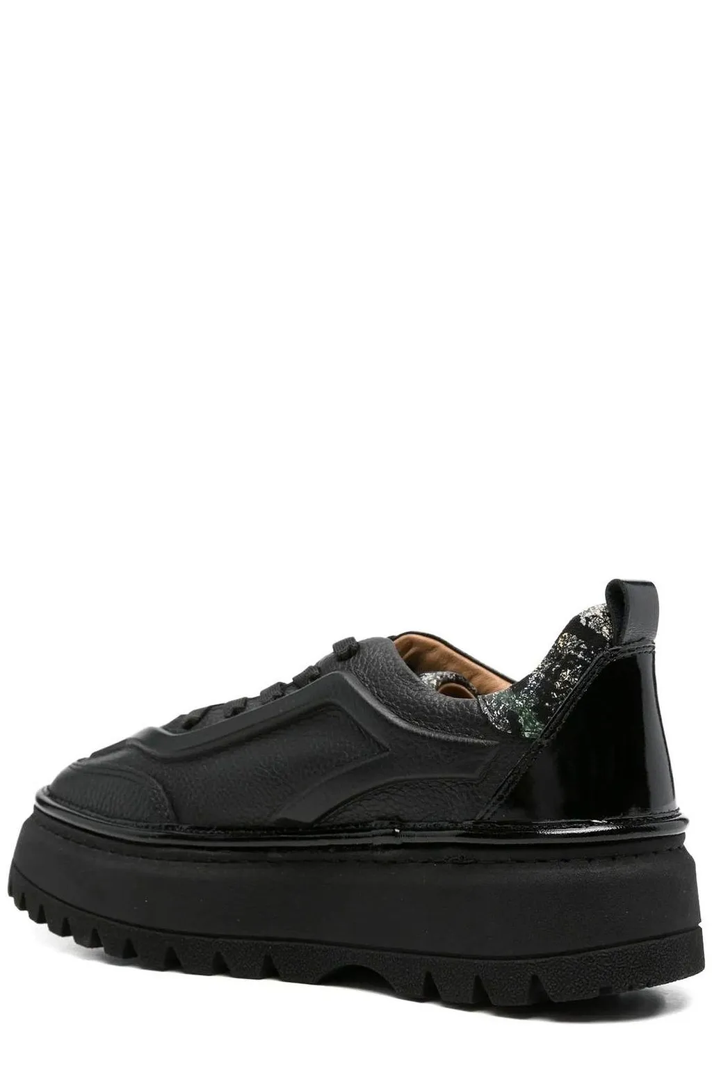 Sergio Moretti Platform Wedge Sneakers