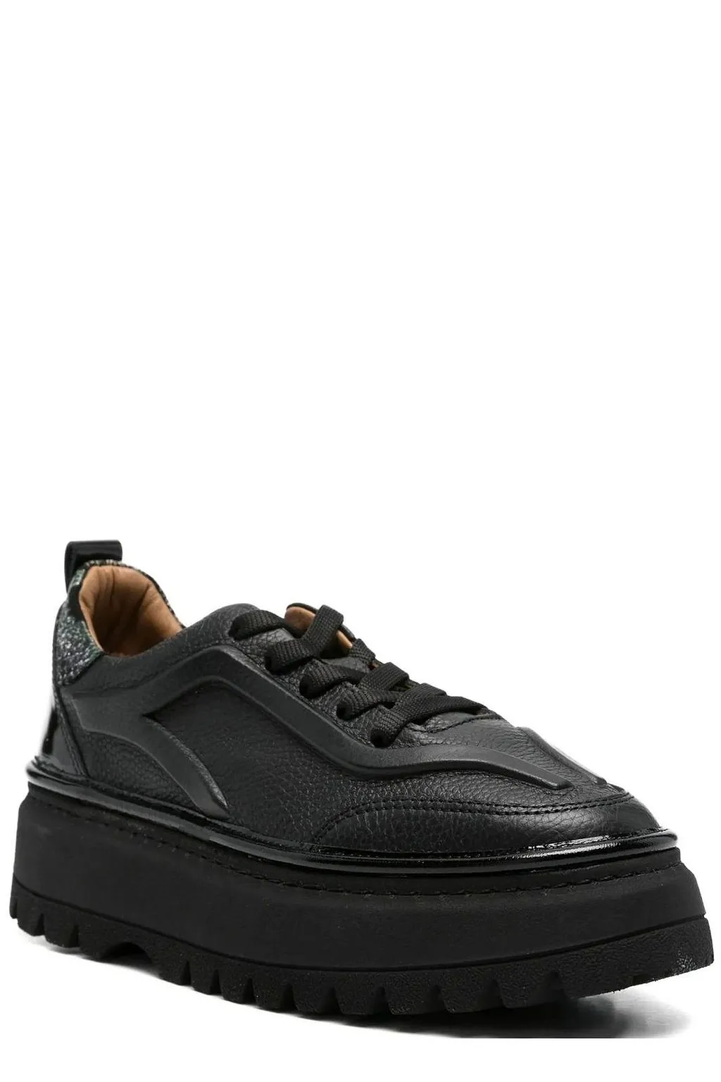 Sergio Moretti Platform Wedge Sneakers
