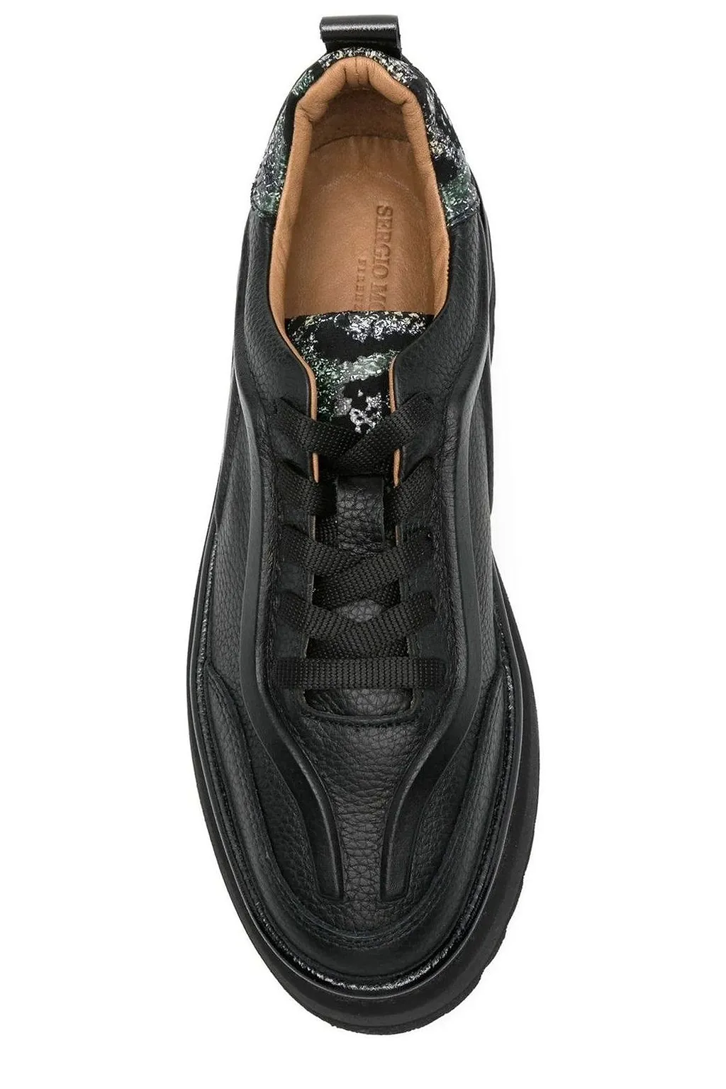 Sergio Moretti Platform Wedge Sneakers