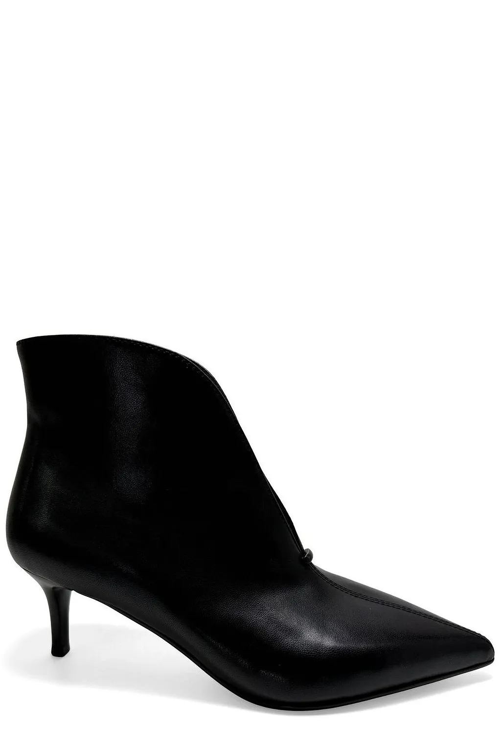 Sergio Moretti V-Cut Kitten Heeled Pumps