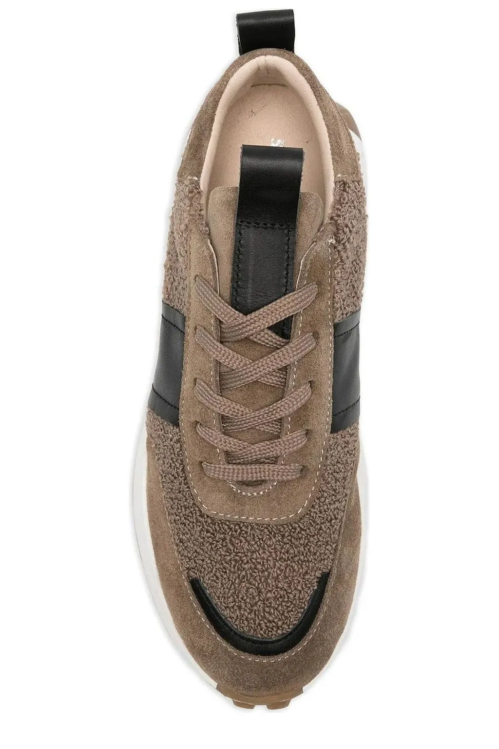 Sergio Moretti Textured Panel Low-Top Sneakers