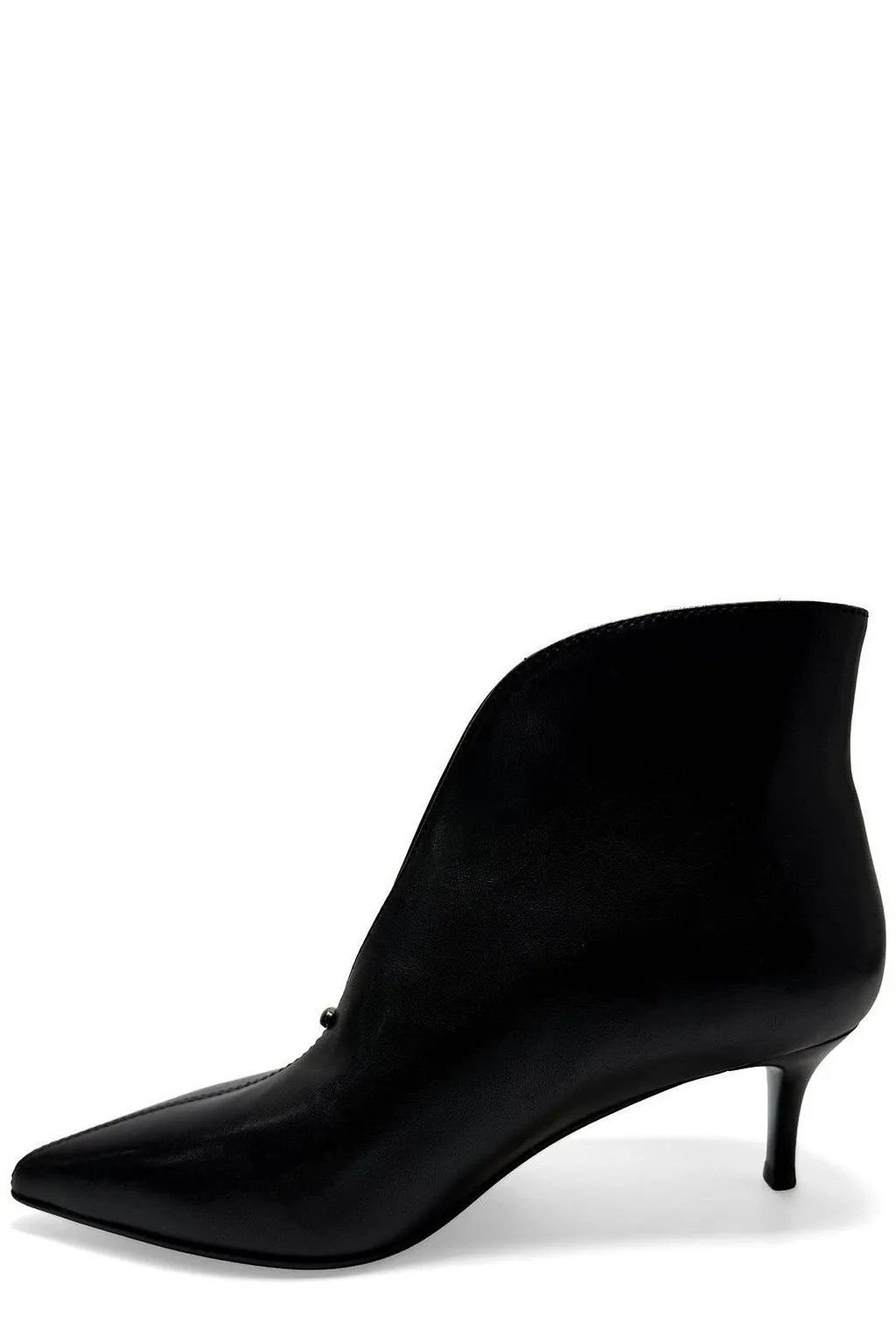 Sergio Moretti V-Cut Kitten Heeled Pumps