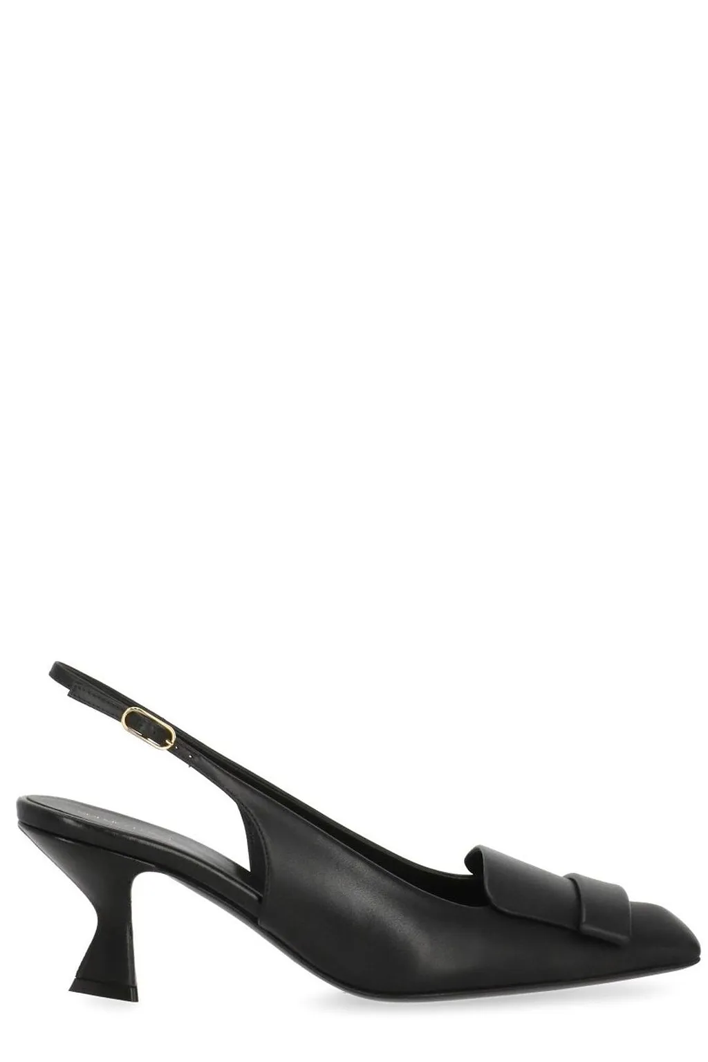 Sergio Rossi Bow Slingback Heeled Pumps