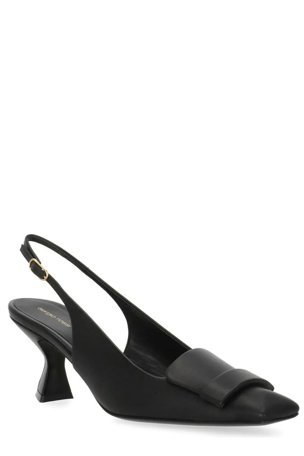 Sergio Rossi Bow Slingback Heeled Pumps