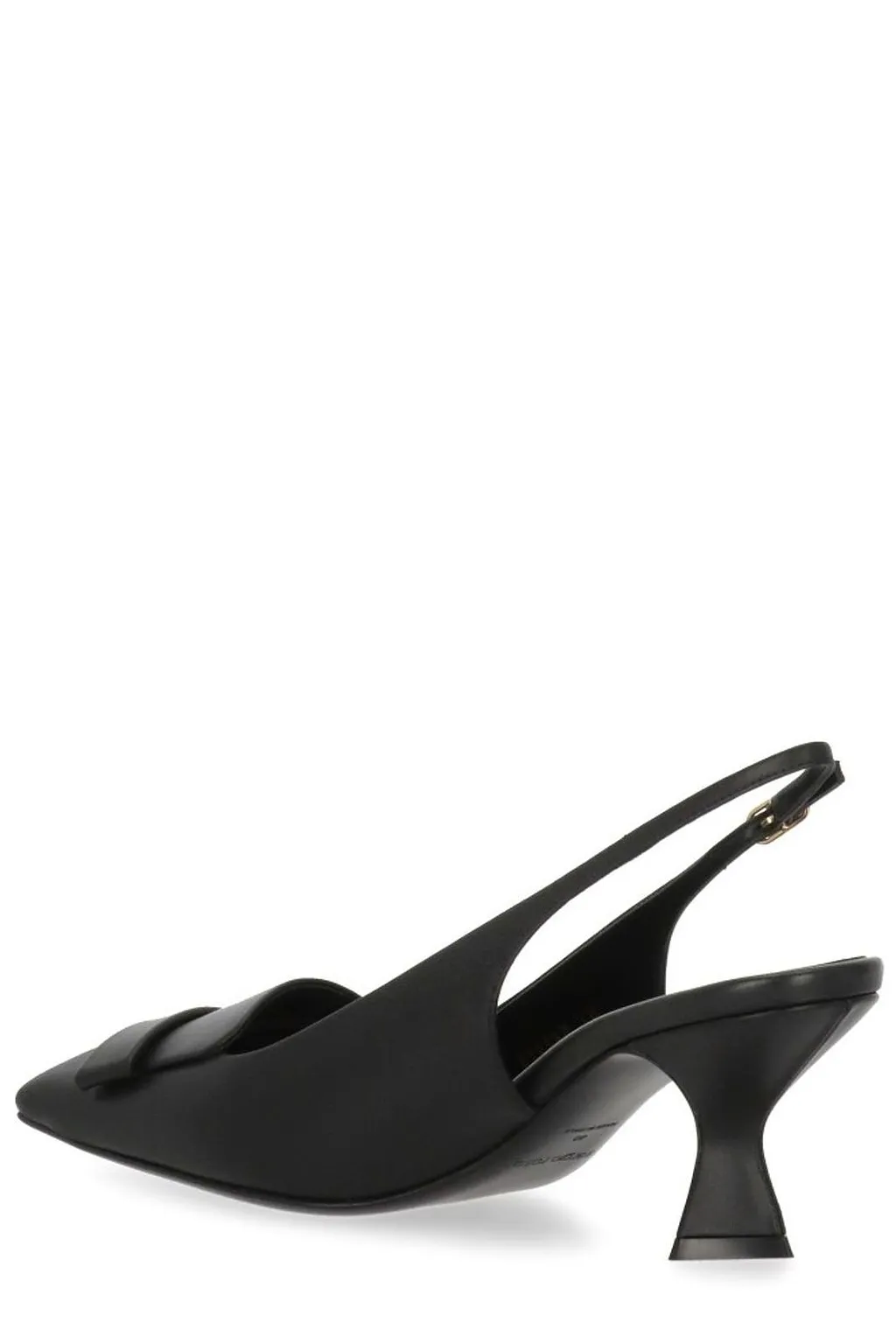 Sergio Rossi Bow Slingback Heeled Pumps